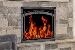 Beartooth Forge direct vent room