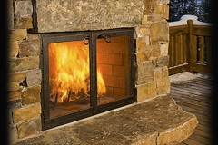 _Classic Cabinet Fireplace Door