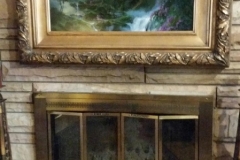 IronhausFireplaceRefaceMountainSceneBefore