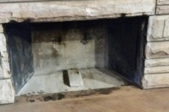 IronhausFireplaceRefaceMountainSceneDuring
