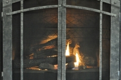 Ironhaus Conversion Arch Cabinet Door - Rustica Design With Old World Handles
