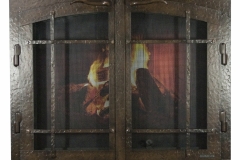 Ironhaus Conversion Arch Rectangular Door - Mission Design With Sierra Handles