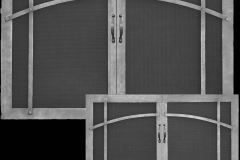 Craftsman Design Pocket Doors