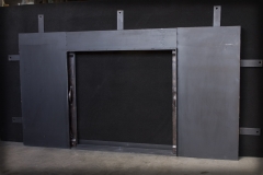 Pocket Door Mountain Design Fully Open